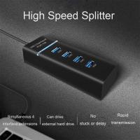 30cm/120cm Fast Transmission Multi Adapter 4 Port Computer Connector Computer Accessories Multi Usb Adapter Expander Cable