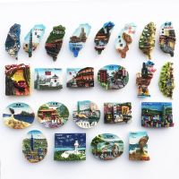 Asia Taiwan fridge magnets Articles Scenic Tourist Souvenir Magnetic Stickers Home Refrigerator Decoration Collection Gifts