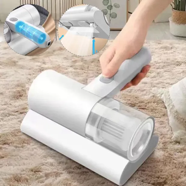 Portable Mattress Vacuum Cleaner,Handheld UV Bed Vacuum,Mite Removal