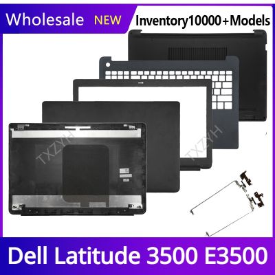 New Original For Dell Latitude 3500 E3500 Laptop LCD back cover Front Bezel Hinges Palmrest Bottom Case A B C D Shell