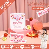 [ของแท้] บูมคลอลาเจนพลัส (BOOM COLLAGEN PLUS) คอลลาเจนไดเปปไทด์และไตรเปปไทด์ - 1 กล่อง บรรจุ 14 ซอง