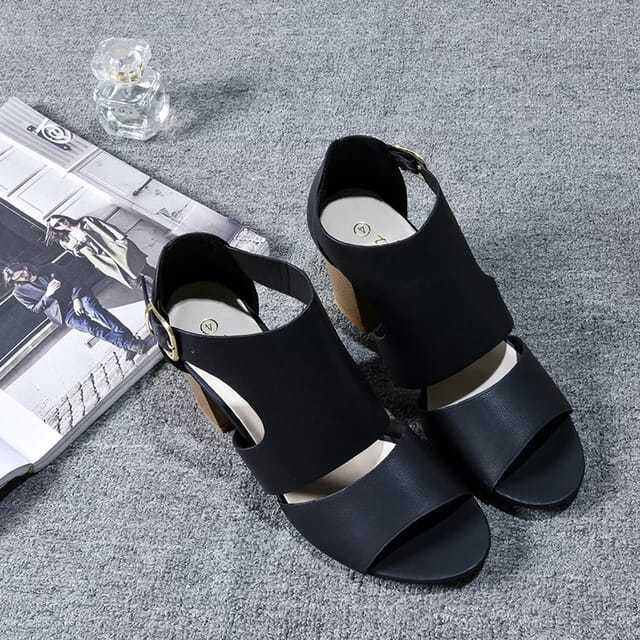 Sandal wanita wedges jumbo best sale big size