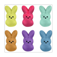 6Pcs 15CM Cute Animal Star Carrot Peep Bunny Doll Kawaii Animal Bunny Doll Toys for Kids Plush Doll