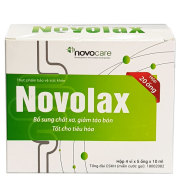 Chính hãng - Freeship  Novolax, hỗ trợ bổ sung chất xơ, hỗ trợ nhuận