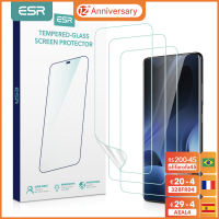 ESR 3สำหรับ S Amsung G Alaxy S22 S21ป้องกันหน้าจออัลตร้า S22 S21พลัสไฮโดรเจลฟิล์ม S21ป้องกันหน้าจอฟิล์มของเหลวนุ่ม