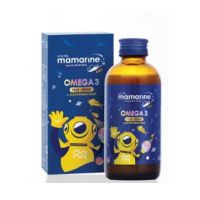 มามารีน MAMARINE KIDS OMEGA 3 PLUS LYSINE &amp; MULTIVITAMIN FORTE ขนาด 120ml.