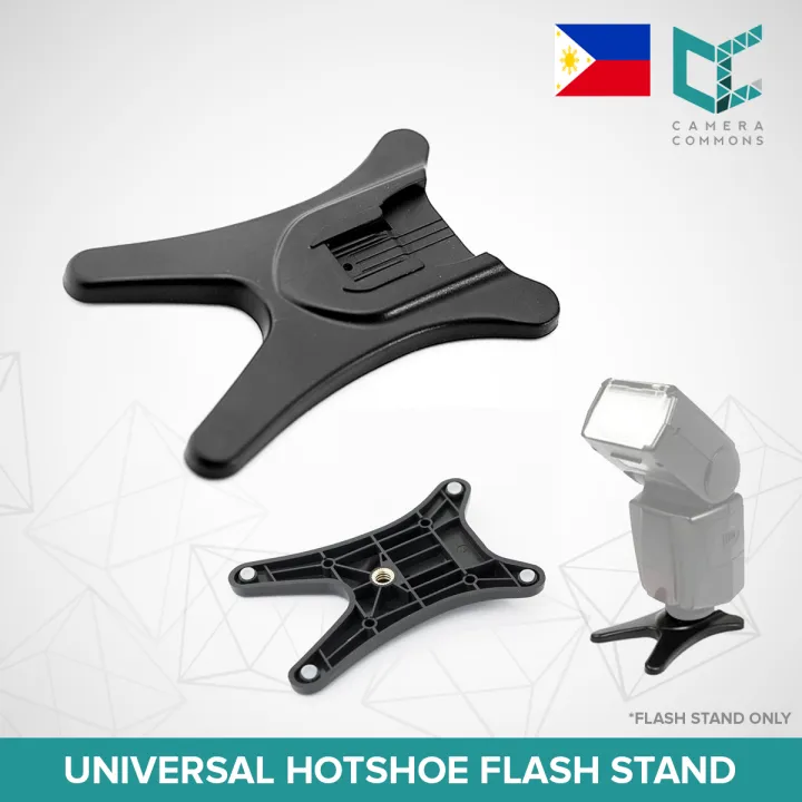 Universal Hotshoe Flash Stand for Flashes Speedlite Speedlight Holder
