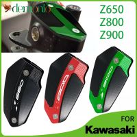 For KAWASAKI Z900 Z650 2017 - 2021 Z800 2013 - 2016 Motorcycle CNC Aluminum Front Brake Reservoir Fluid Tank Oil Cup Cover Z 900