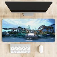 Dinosaur Rubber Mouse Pad Cute Cool Mousepad Gaming Gamer Desk Mat Large Anime For CSGO LOL Computer Accessories 90x40cm