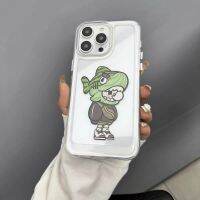 For IPhone 14 Pro Max IPhone Case Thickened TPU Soft Case Clear Case Shockproof Cute Boy Compatible with For IPhone 12 Pro Max 13