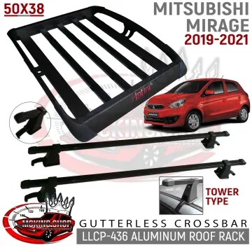 2015 mitsubishi mirage on sale roof rack