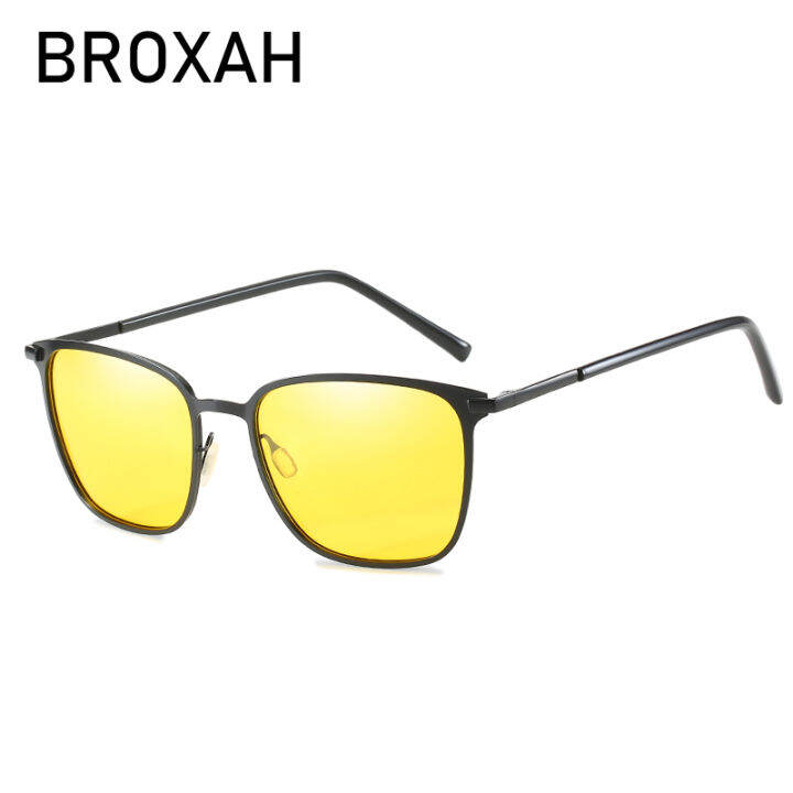 retro-square-polarized-sunglasses-men-night-vision-glasses-metal-frame-mirror-shades-uv400-eyewear