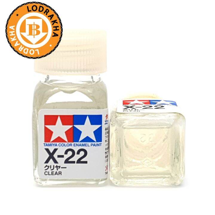 สีเครียเงาใสสูตรน้ำมัน Tamiya Enamel X22 Clear 10ml Lazada.co.th
