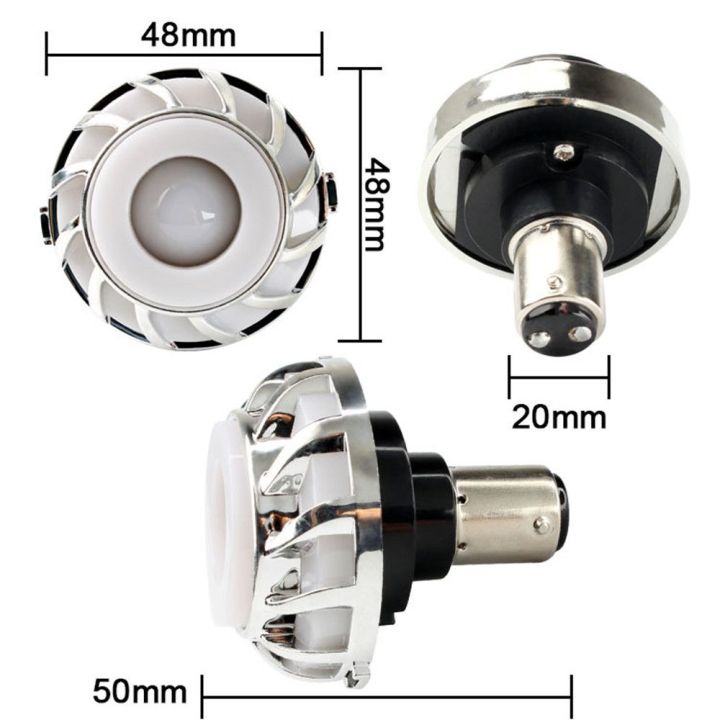 imjiqb-ไฟเบรคท้ายรถมอเตอร์ไซค์ไฟท้ายไฟหน้าไฟมอเตอร์ไซค์แสงดวงตานางฟ้า-led