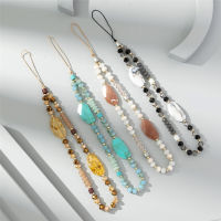 For Women Jewelry Gift Fashion Phone Strap Lanyard Beaded Mobile Phone Chain Crystal