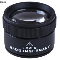 FUYU ขนาด30x36มม.jeweler Optics loupes แว่นขยายเลนส์แบบห่วงกล้องจุลทรรศน์