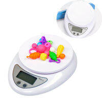 LED Electronic Scales เครื่องชั่งอาหารดิจิตอลน้ำหนักห้องครัว 5kg/1g LED Electronic Scales เครื่องชั่งดิจิตอลแบบพกพาไปรษณีย์-paeoui