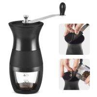 （HOT NEW）เครื่องบดเอสเพรสโซ่เสี้ยนเครื่องบดเครื่องเทศเครื่องบดปรับลูกบิด SettingCoffee Grinder CoffeeMillABS