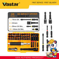 Vastar พรีเมี่ยม44ชิ้นสว่านไขควง S2ดอกสว่าน,ชุดเครื่องมือไฟฟ้าอุปกรณ์ซ่อมเครื่องใช้ในบ้าน