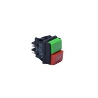 ‘；【= 5Pcs Rocker Switch KCD4 WF03-C1 ON OFF Botao Start Stop Botao De Controle Duplo Vermelho