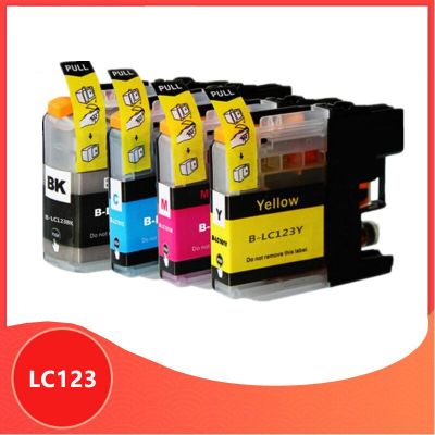 Compatible LC121 LC 123 LC123 ink cartridge For Brother DCP-J552DW DCP-J752DW MFC-J470DW MFC-J650DW Inkjet Printer