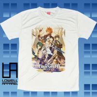 Genshin Impact Gamer T-shirt - Unisex - Sublimation - Dri-fit