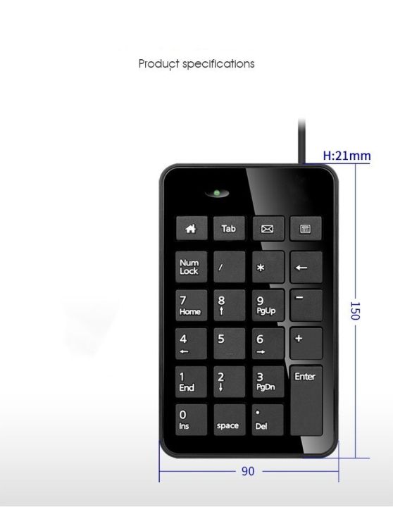 คีย์การ์ด-keyboard-angka-ขนาดเล็กสำหรับสาย-usb-แป้นพิมพ์ตัวเลขอเนกประสงค์สำหรับโน็คบุคตั้งโต๊ะคอมพิวเตอร์ส่วนบุคคล-numpad-23กุญแจแป้นพิมพ์ผลิตภัณฑ์ที่น่าเชื่อถือลดราคา