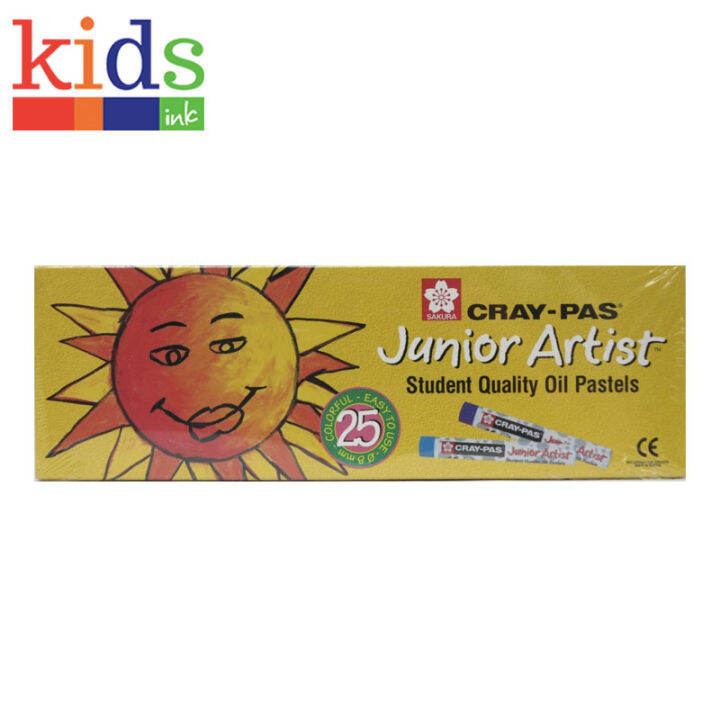 Sakura Craypas Oil Pastel Xep25 25 Colors Junior Artist Lazada PH