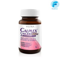 Vistra Calplex Calcium 600 mg &amp; Menaquinone-7 Plus 30 เม็ด [FRC]