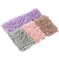 Chenille Mop เปลี่ยนหัวสำหรับล้างพื้นผ้าสะอาดไมโครไฟเบอร์ Self Wring Pads Rags สำหรับ Xiaomi เปลี่ยนรองเท้าแตะในครัวเรือน