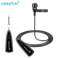 2.4G lavalier 40-50m Wireless Microphone Clip-on Mic for Voice Amplifier,Speaker,PA system Teaching Meeting Microphones