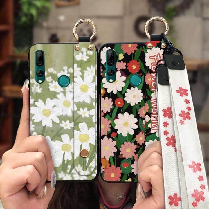 sunflower-lanyard-phone-case-for-huawei-y9-prime-2019-enjoy10-plus-p-smart-z-armor-case-original-protective-ring-soft