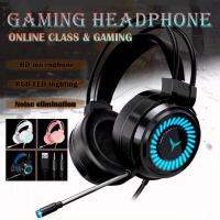 【Undine earphone】 Headphone Gaming หูฟังแบบมีสายตัดเสียงรบกวนด้วยไมโครโฟนสำหรับคอมพิวเตอร์แล็ปท็อปพีซี