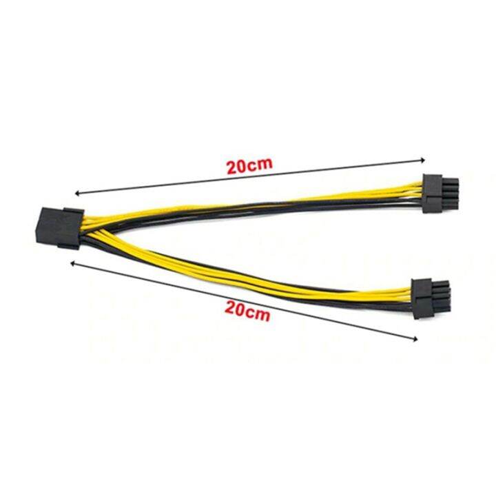 5pcs-lot-pci-e-pcie-8p-female-to-2-port-dual-8pin-6-2p-male-gpu-image-video-card-miner-power-extension-cable-cord