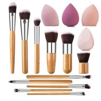 【cw】 Brochas De Maquillaje Brushes Handle Foundation Makeup Set With Tools 1