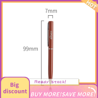 ?【Lowest price】Qearl ปากกาลูกลื่นหมุนได้แบบมินิปากกาเครื่องเขียนปากกาลายเซ็นโลหะเครื่องมือเขียนตัวอักษรอุปกรณ์สำนักงาน