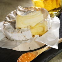 Camembert De Campagne ประธานาธิบดีฝรั่งเศสพระทองปากกาชีสชีสชีสทันที125g