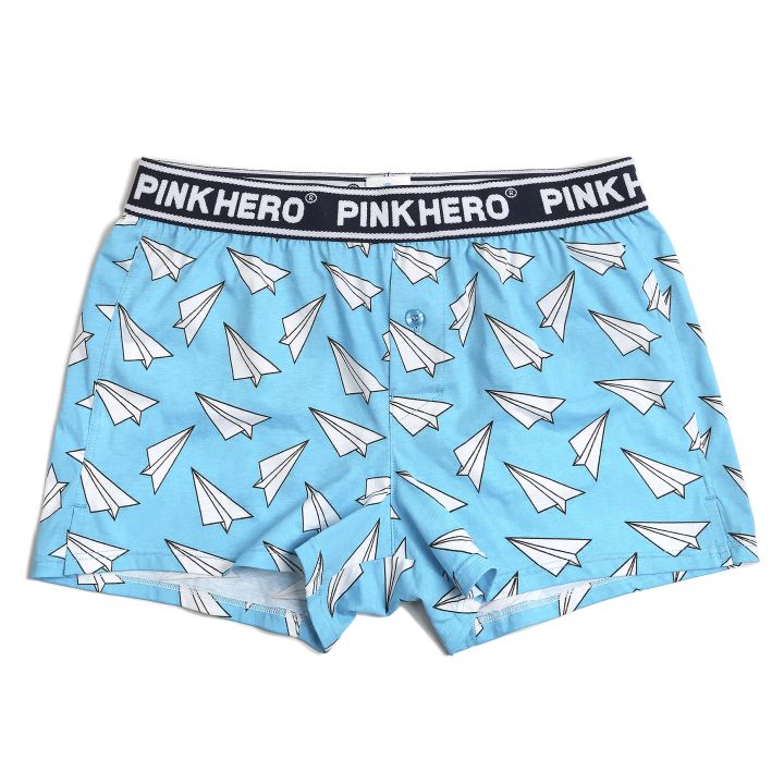pink-heroes-cotton-underwear-high-quality-men-boxer-shorts-casual-sleep-underpants-fashion-printed-comfortable-homewear-panties