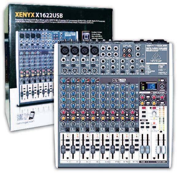 BEHRINGER X1622 USB XENYX MIXER Lazada PH