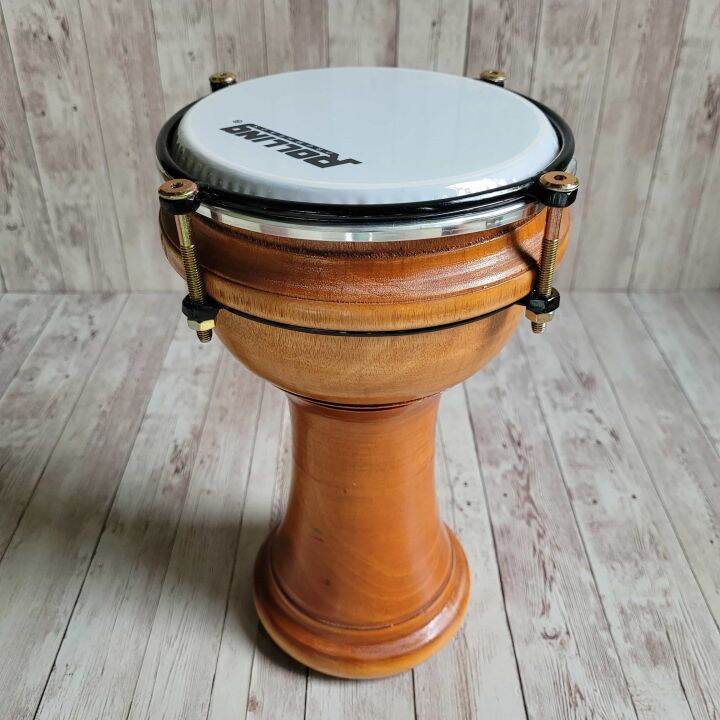 Calti Darbuka Dumbuk Murah Warna Natural Calti Ukuran Anak 6 inch