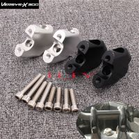 Motorcycle CNC aluminum alloy handle riser clamp installation cone 2/22mm for Kawasaki Versys-x300