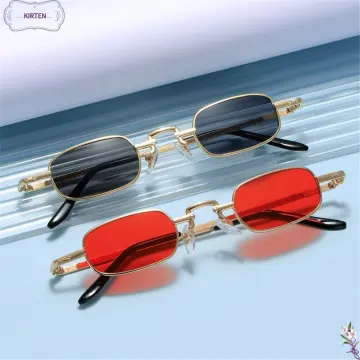 Vintage Sunglasses Men Fashion Retro Punk Sun Glasses Male Brand Designer  Luxury Small Frame Hip Hop