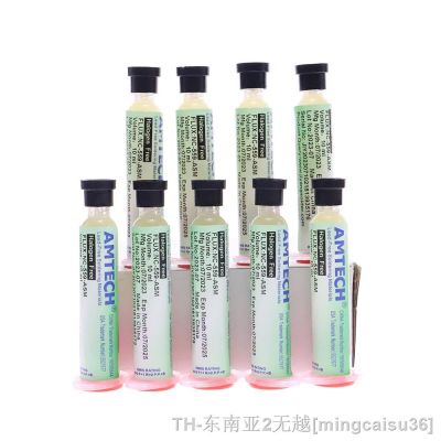 hk●☃  Original Amtech Nc 559 Welding Flux 10ml Syringe solder for BGA SMD PCB Soldering cleaning-free Repair Paste