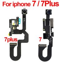 สำหรับ Iphone 7 Plus กล้องหน้าโค้งสายเคเบิลโมดูลสำหรับ Iphone 7หันแสง Camer ขนาดเล็กเปลี่ยนเซนเซอร์พร็อกซิมิตี