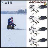 YIWEN 2/3pcs ตะขอสามชั้น เหยื่อตกปลาโลหะ Wobblers crankbaits ช้อนโลหะโลหะ ล่อ VIB ร้อนแรงมาก 9.5g 15g ค่ะ เหยื่อตกปลาช้อน อุปกรณ์ตกปลาสำหรับตกปลา