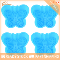 MIH ✨ COD ✨ 4pcs Butterfly Shape ซิลิโคนแม่พิมพ์คัพเค้กแม่พิมพ์อบ pjelly EGG Tart Mold