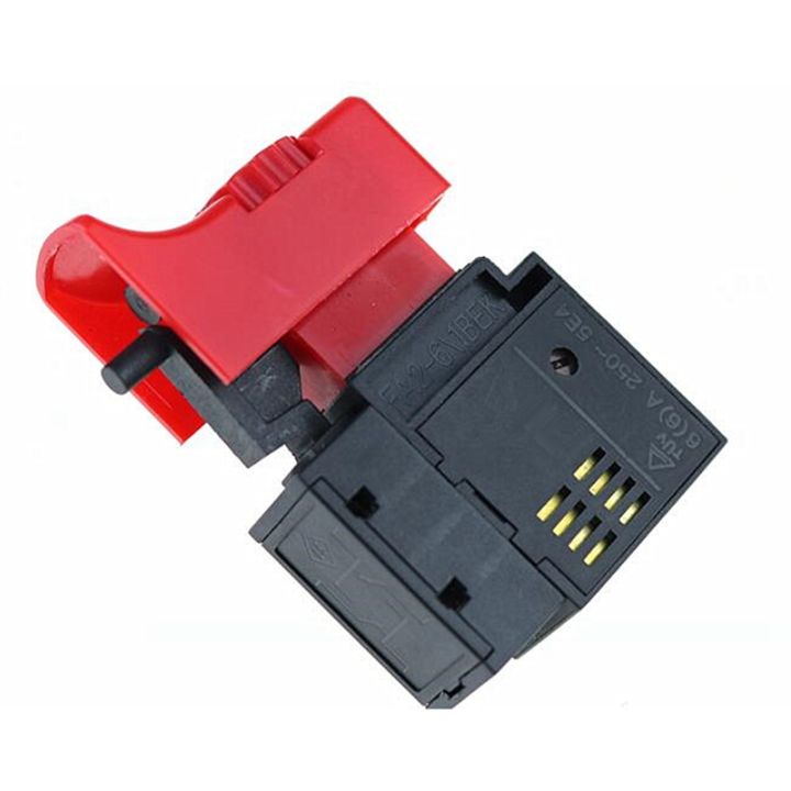 1pcs-fa2-6-1bek-250v-6a-5e4-lock-on-power-tool-electric-drill-trigger-switch-electric-tool-fittings-switch