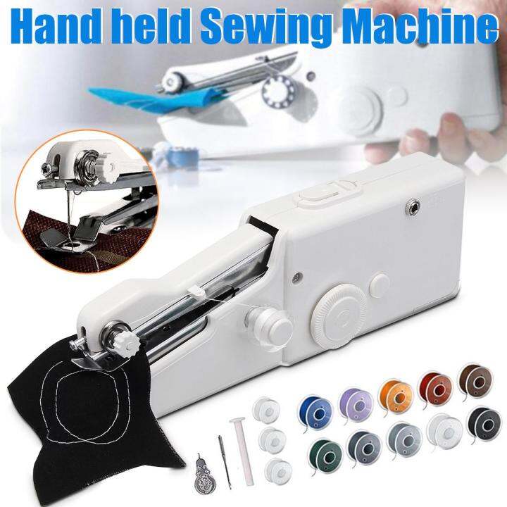 Hand Held Sewing Machine Singer Portable Stitch Sew Quick Handy