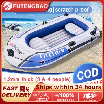 Thick Wear-resistant Rubber Boat 2/3/4 People Inflatable Boat