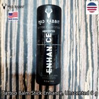 Mad Rabbit® Tattoo Balm Stick Enhance, Unscented 6 g บาล์มสติ๊กบำรุงผิวหลังสัก ดูแลรอยสัก บำรุงรอยสัก